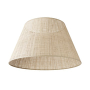 Paralume Impero L per sospensione con attacco E27 - Made in Italy - Raphia