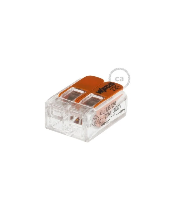 2 poles Transparent Universal Splicing Connectors