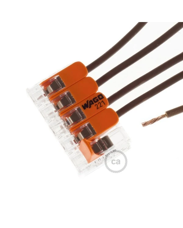 5 poles Transparent Universal Splicing Connectors