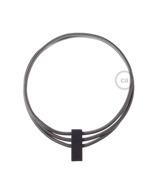 Circles Necklace color: Dark Gray RM26.