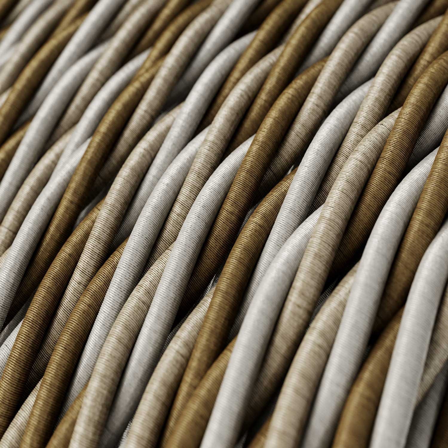Electric Cable covered with twisted Rayon - Windsor TG01