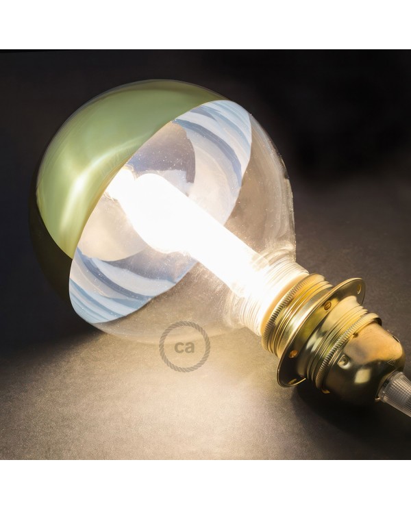 Modular LED Decorative Light bulb with Gold Semisphere 4,5W E27 Dimmable 2700K