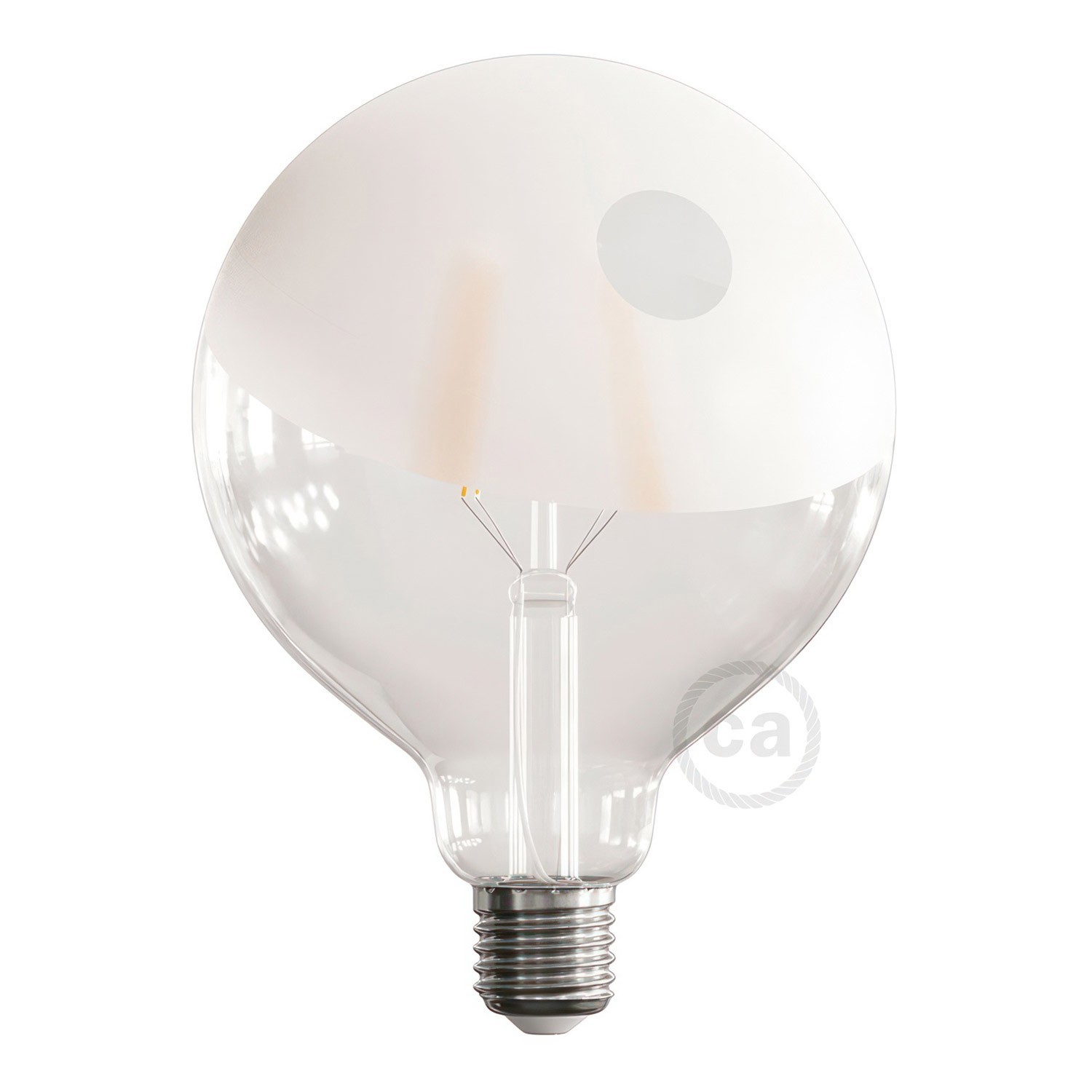 LED Light Bulb Globe G125 Short Filament - Tattoo Lamp® Pio 4W 420Lm E27 2700K