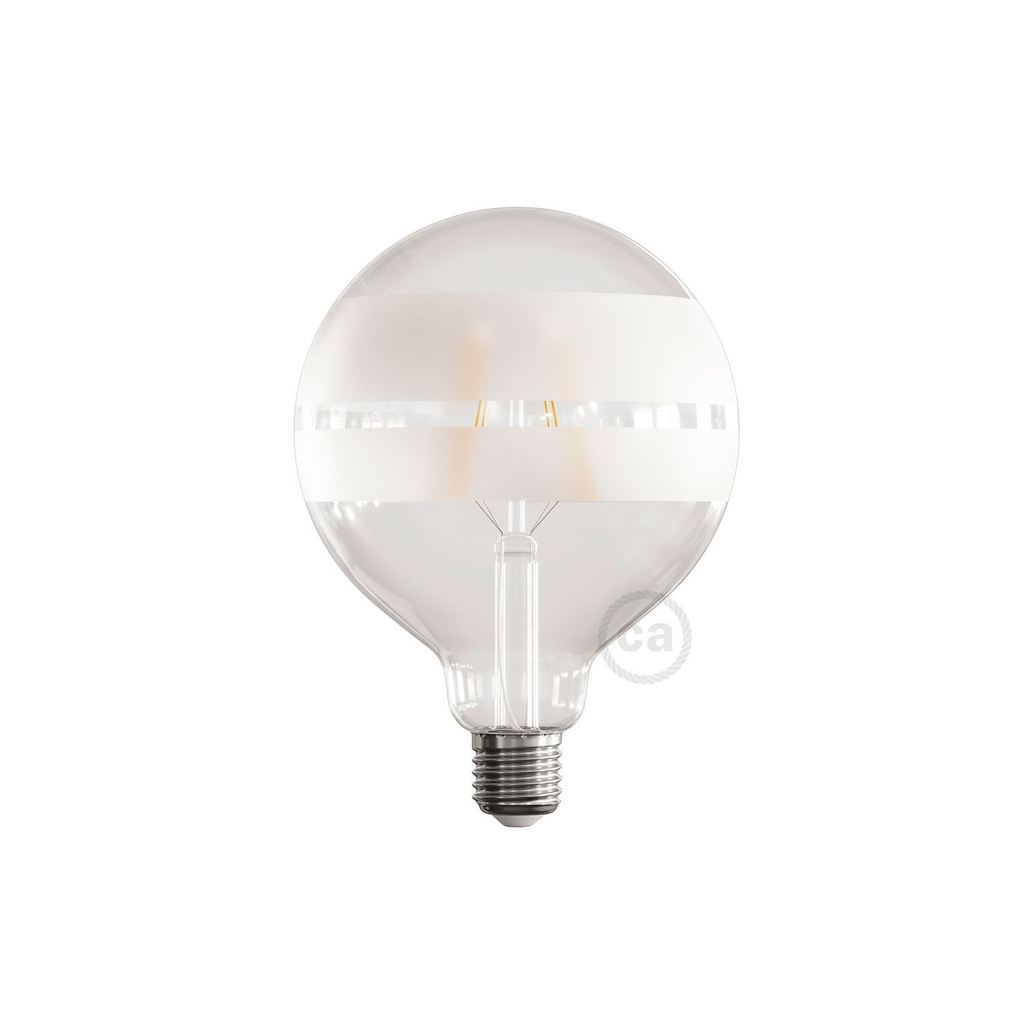 LED Light Bulb Globe G125 Short Filament - Tattoo Lamp® Saturn 4W 420Lm E27 2700K