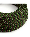 Round Electric Vertigo HD Cable covered by Mr Smith fabric ERM62
