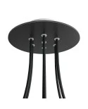 Round Rose-One 7-hole and 4 side holes ceiling rose, 200 mm
