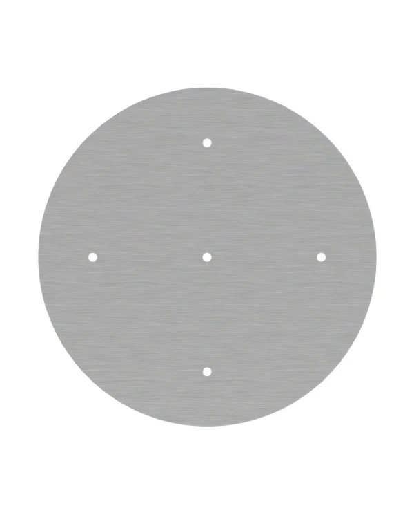 Round XXL Rose-One 5-hole and 4 side holes ceiling rose, 400 mm