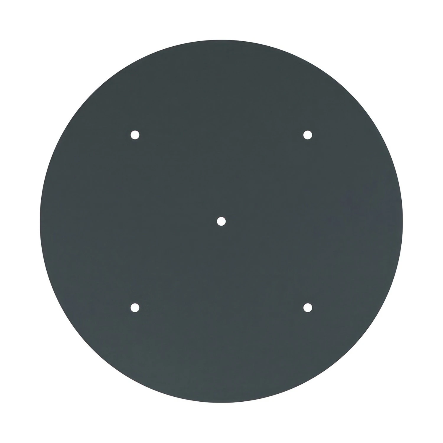 Round XXL Rose-One 5-hole and 4 side holes ceiling rose, 400 mm