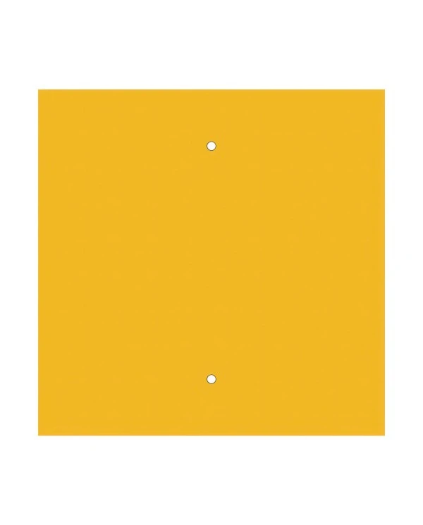 Square XXL Rose-One 2-hole and 4 side holes ceiling rose, 400 mm