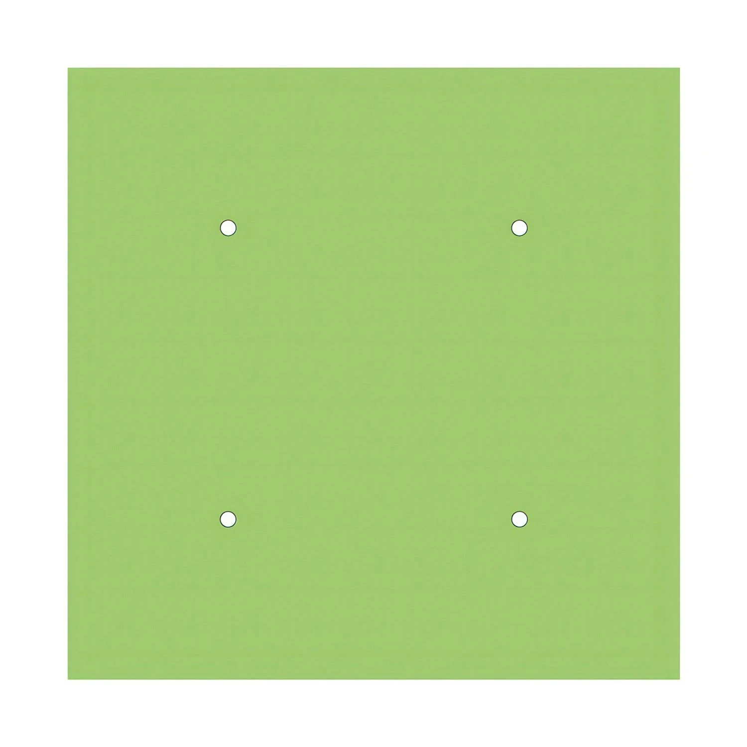 Square XXL Rose-One 4-hole and 4 side holes ceiling rose, 400 mm