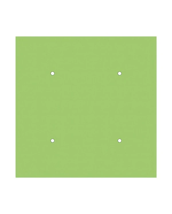 Square XXL Rose-One 4-hole and 4 side holes ceiling rose, 400 mm