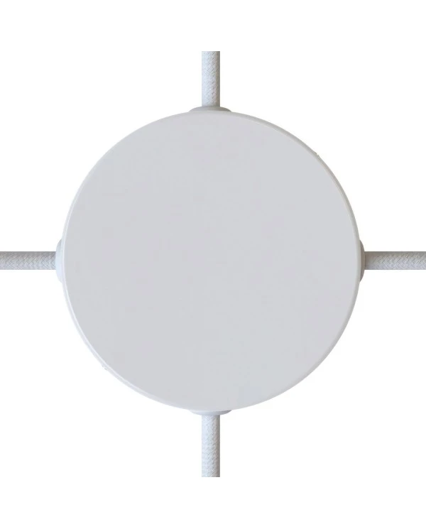 4 Side Entry Multi Outlet Ceiling Rose Kit Creative Cables