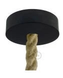 Wooden ceiling rose kit for 2XL cord