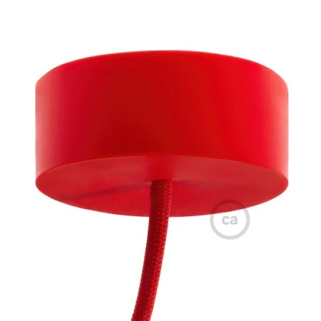 Silicone ceiling rose kit - Red