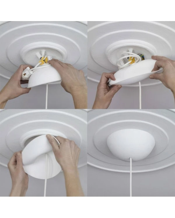 Cable Cup® silicone ceiling rose kit