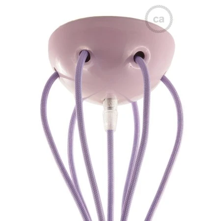 Ceramic 7-hole ceiling rose kit - Liliac