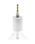 Wooden E27 lamp holder kit