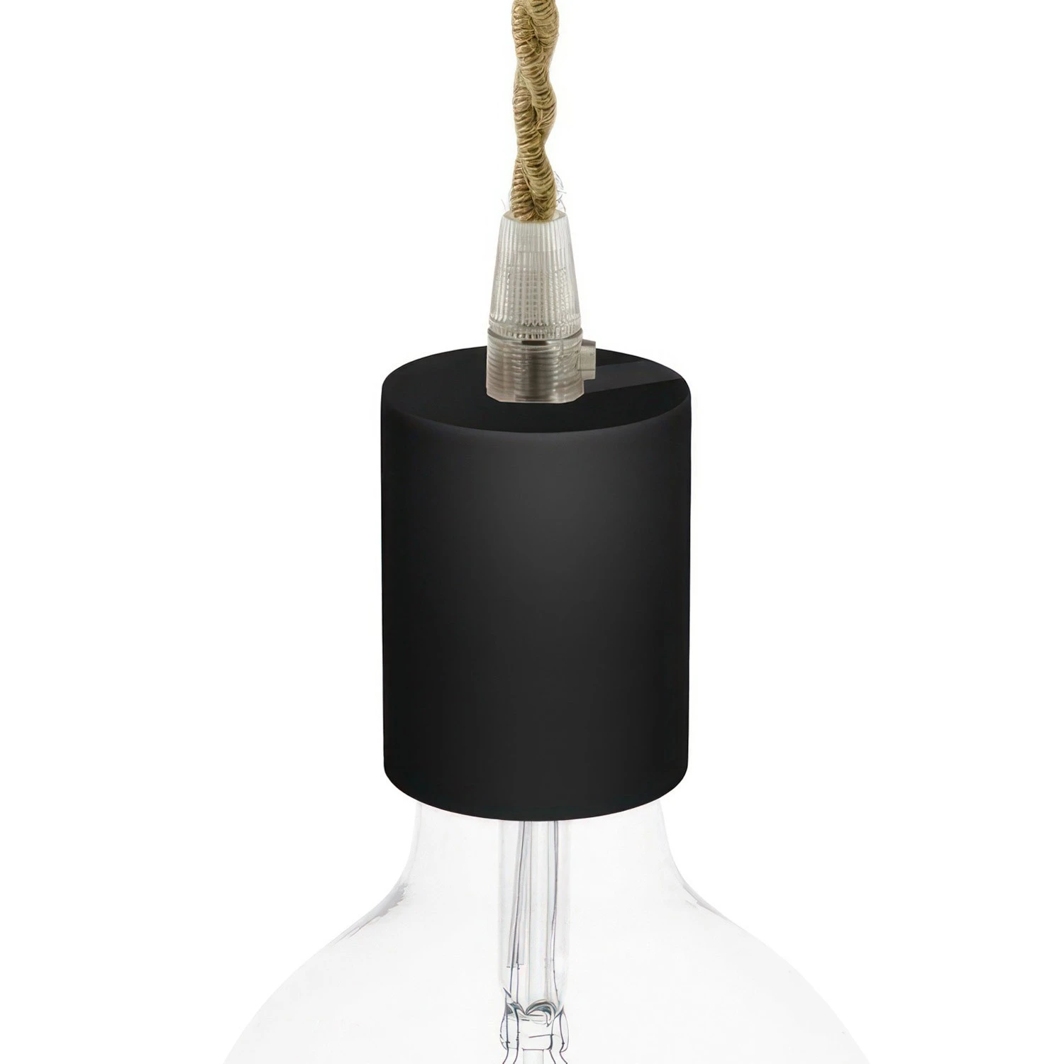 Wooden E27 lamp holder kit