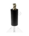 Wooden E27 lamp holder kit for 2XL cord