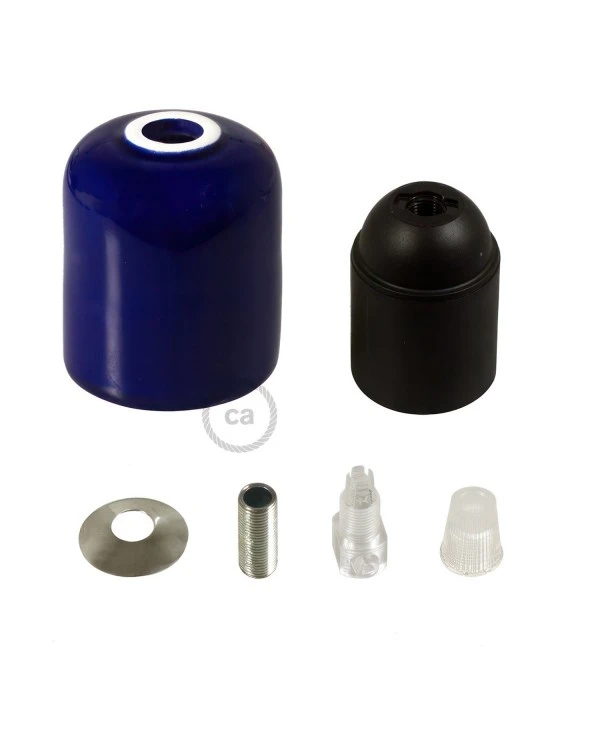 Ceramic E27 lamp holder kit