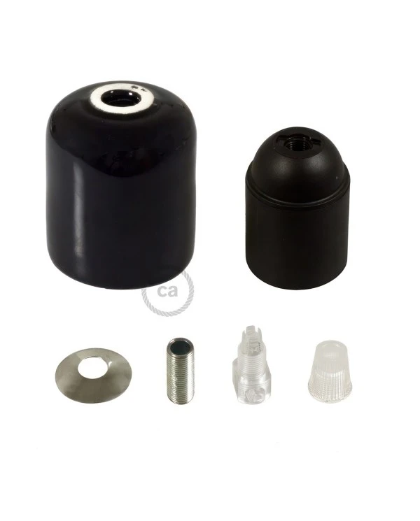 Ceramic E27 lamp holder kit