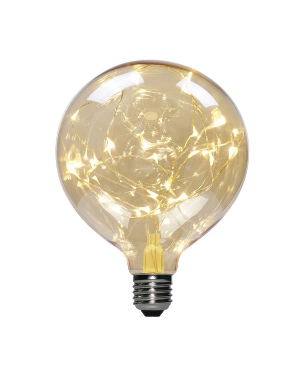 LED Globo G125 Light Bulb - A thousand Lights Gold 2W 40Lm E27 2000K