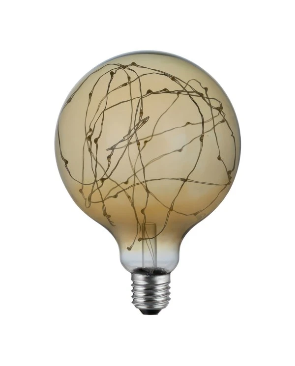 LED Globo G125 Light Bulb - A thousand Lights Gold 2W 40Lm E27 2000K