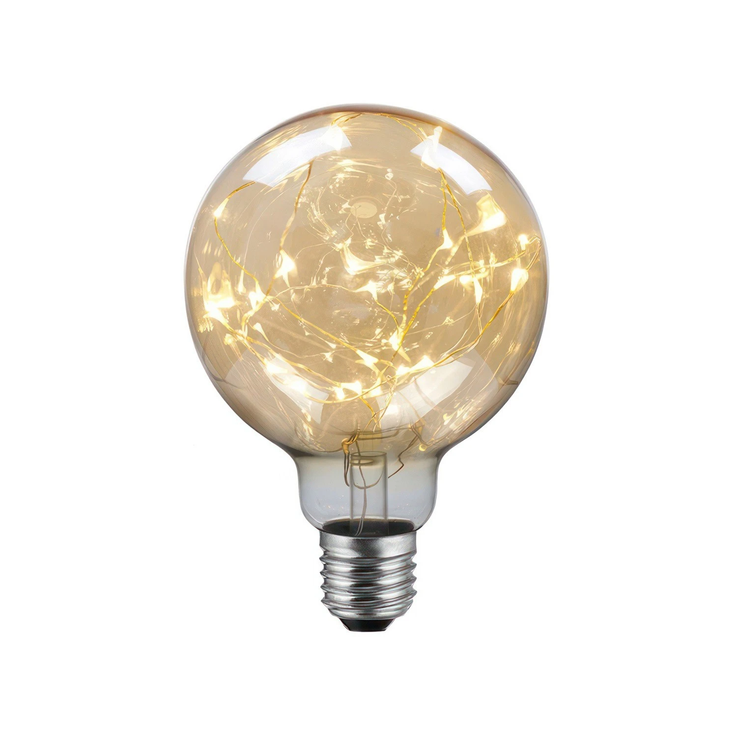 LED Globo G95 Light Bulb - A thousand Lights Gold 2W 40Lm E27 2000K