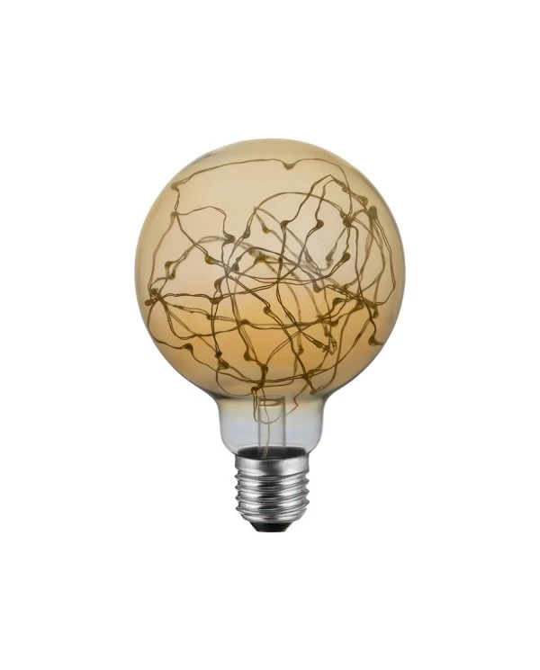 LED Globo G95 Light Bulb - A thousand Lights Gold 2W 40Lm E27 2000K