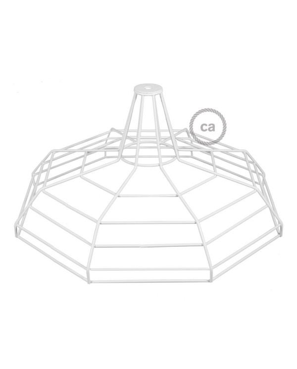 Sonar XL naked cage metal Lampshade with E27 lamp holder