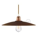 Ceramic Dish lampshade for suspension - Made in Italy