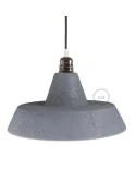 Industrial Ceramic lampshade for suspension - Made in Italy