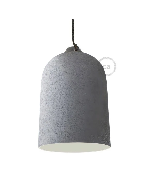 Bell XL ceramic lampshade for suspension - Made in Italy