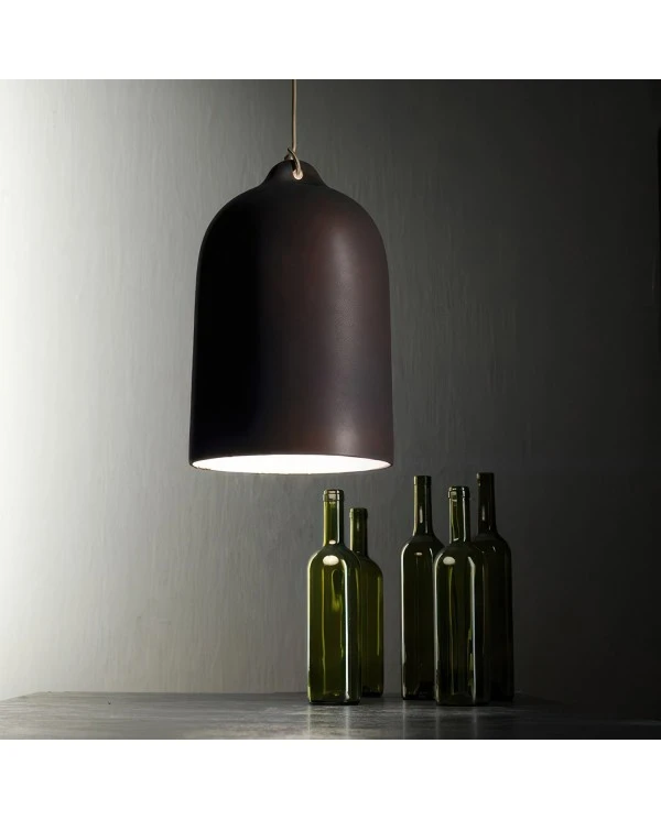 Bell XL ceramic lampshade for suspension - Made in Italy