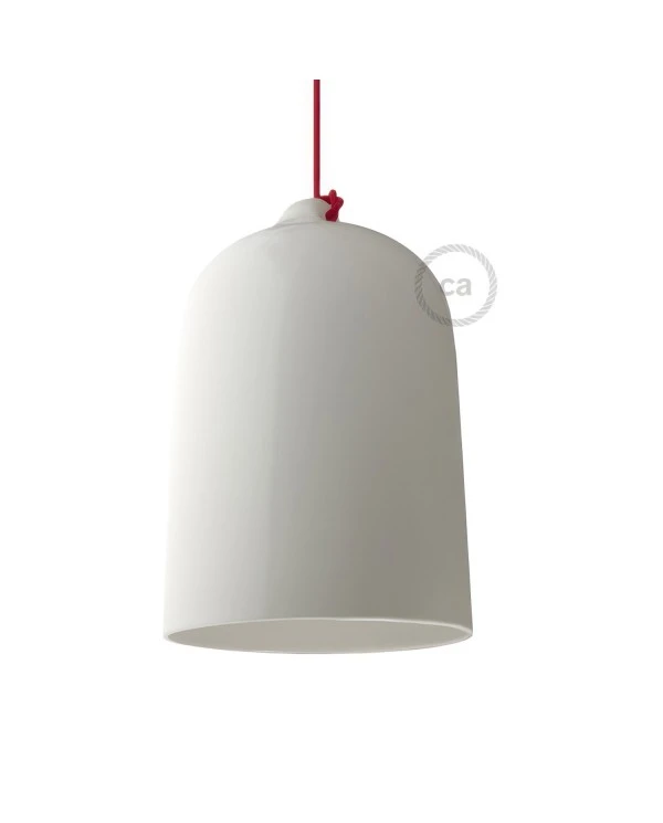 Bell XL ceramic lampshade for suspension - Made in Italy