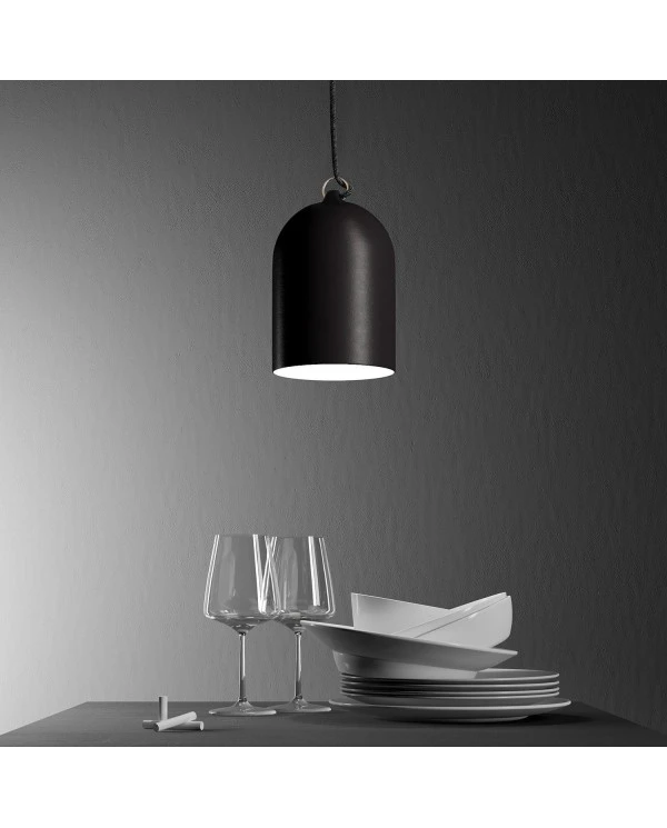Mini Bell XS ceramic lampshade for suspension - Made in Italy