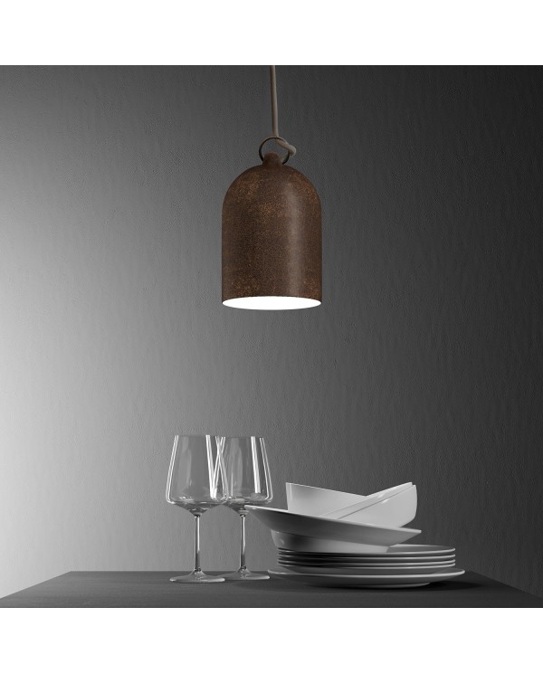 Mini Bell XS ceramic lampshade for suspension - Made in Italy