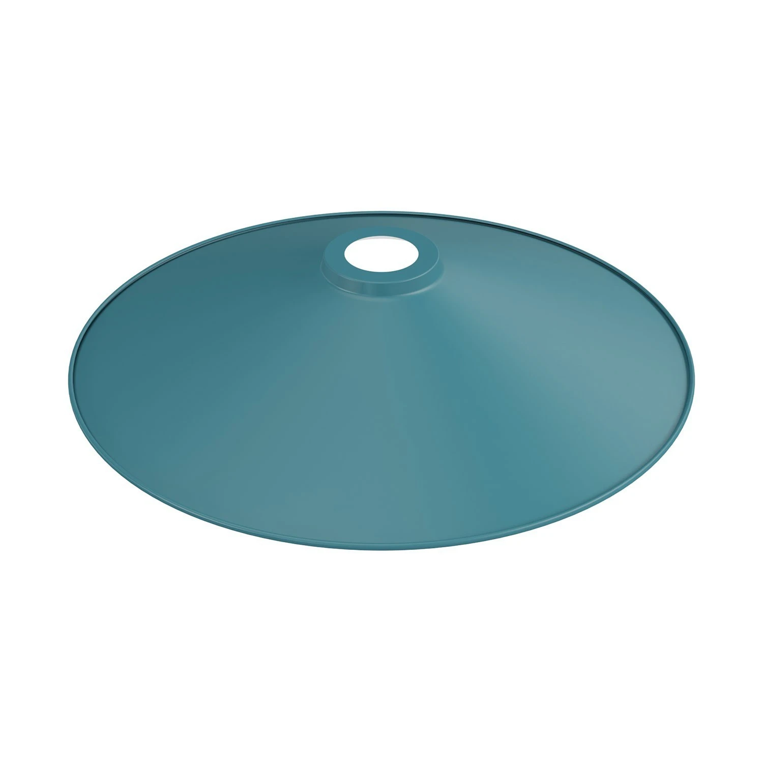 Swing enamelled metal lampshade for E27 fitting