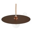 Ellepì dish oversize painted iron plate for suspension, 40cm diameter - Made in Italy
