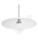 Ellepì dish oversize painted iron plate for suspension, 40cm diameter - Made in Italy