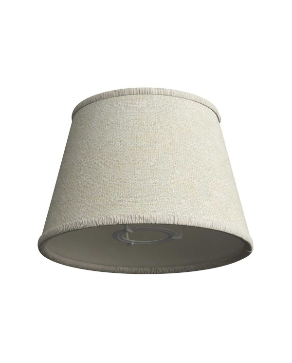 Impero fabric lampshade for E27 fitting for table or wall lamp - Made in Italy