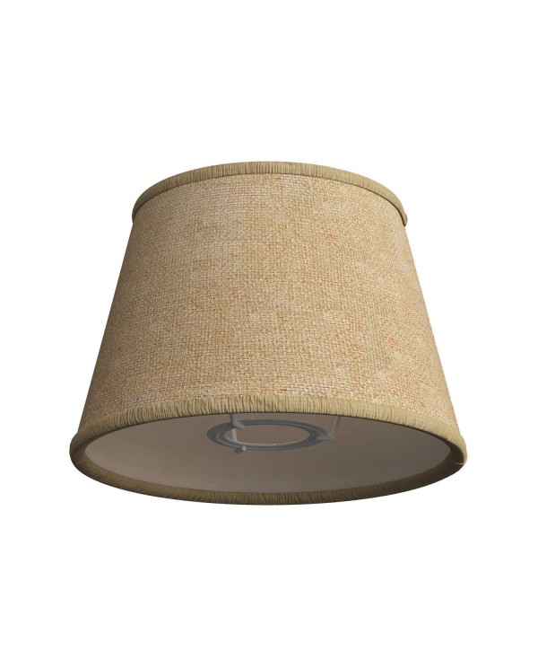 Impero fabric lampshade for E27 fitting for table or wall lamp - Made in Italy