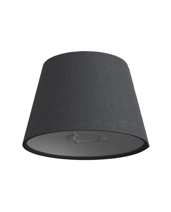 Impero fabric lampshade for E27 fitting for table or wall lamp - Made in Italy