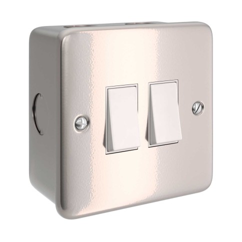 Metal clad box with double switch for Creative-Tube