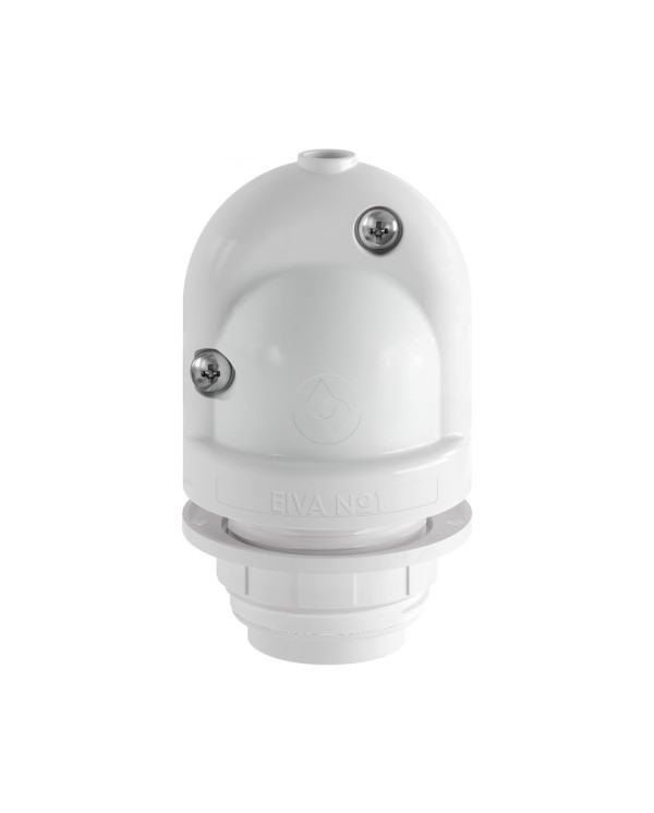 EIVA, the first outdoor E27 IP65 wirable lamp holder