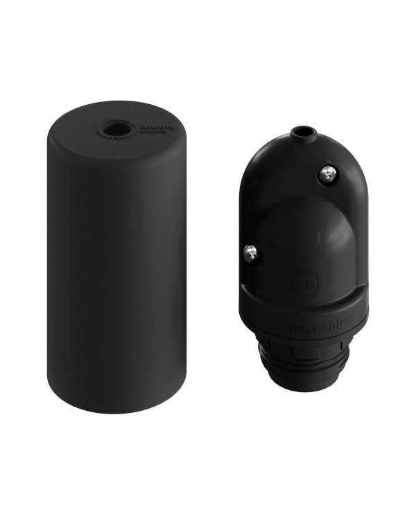 EIVA ELEGANT, E27 outdoor silicone lamp holder kit - the first IP65 wirable lamp holder worldwide