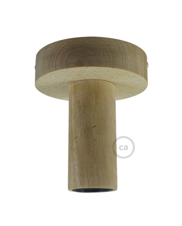 Fermaluce Wood M, the painted wood flush light for your wall or ceiling