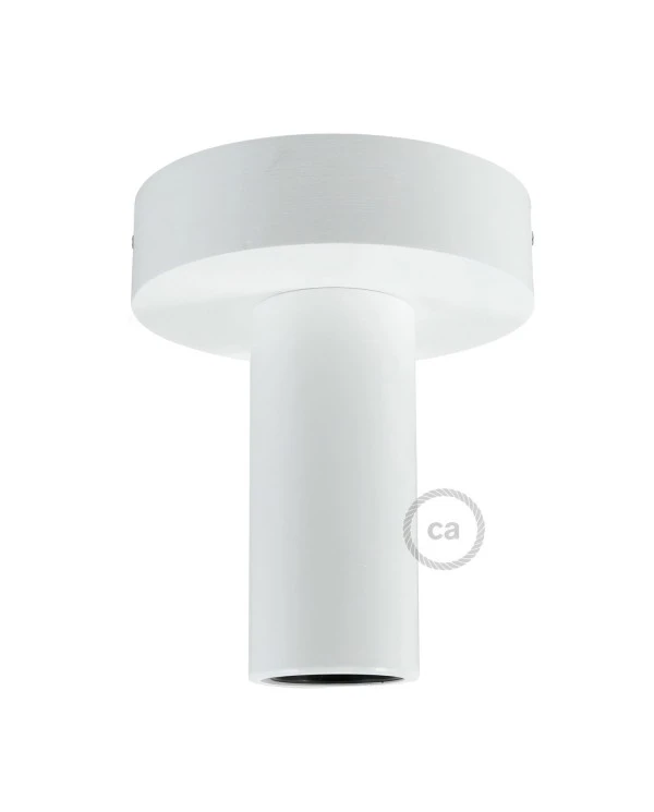 Fermaluce Wood M, the painted wood flush light for your wall or ceiling