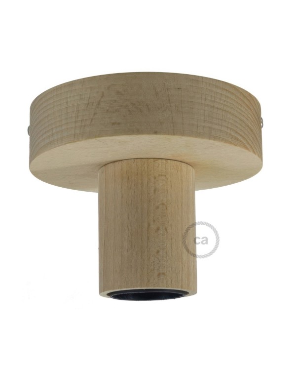 Fermaluce Wood S, the natural wood flush light for your wall or ceiling