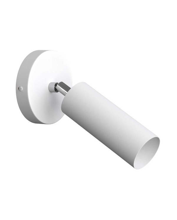 Fermaluce Metal adjustable spotlight, metal wall light with Tub-E14